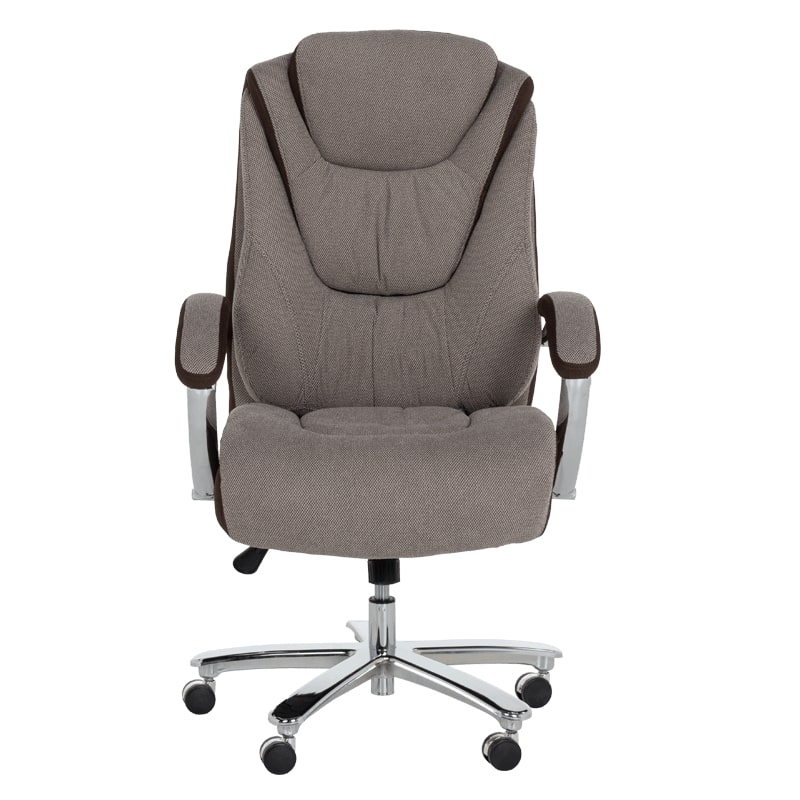 Директорски офис стол Carmen 6201 кафяв